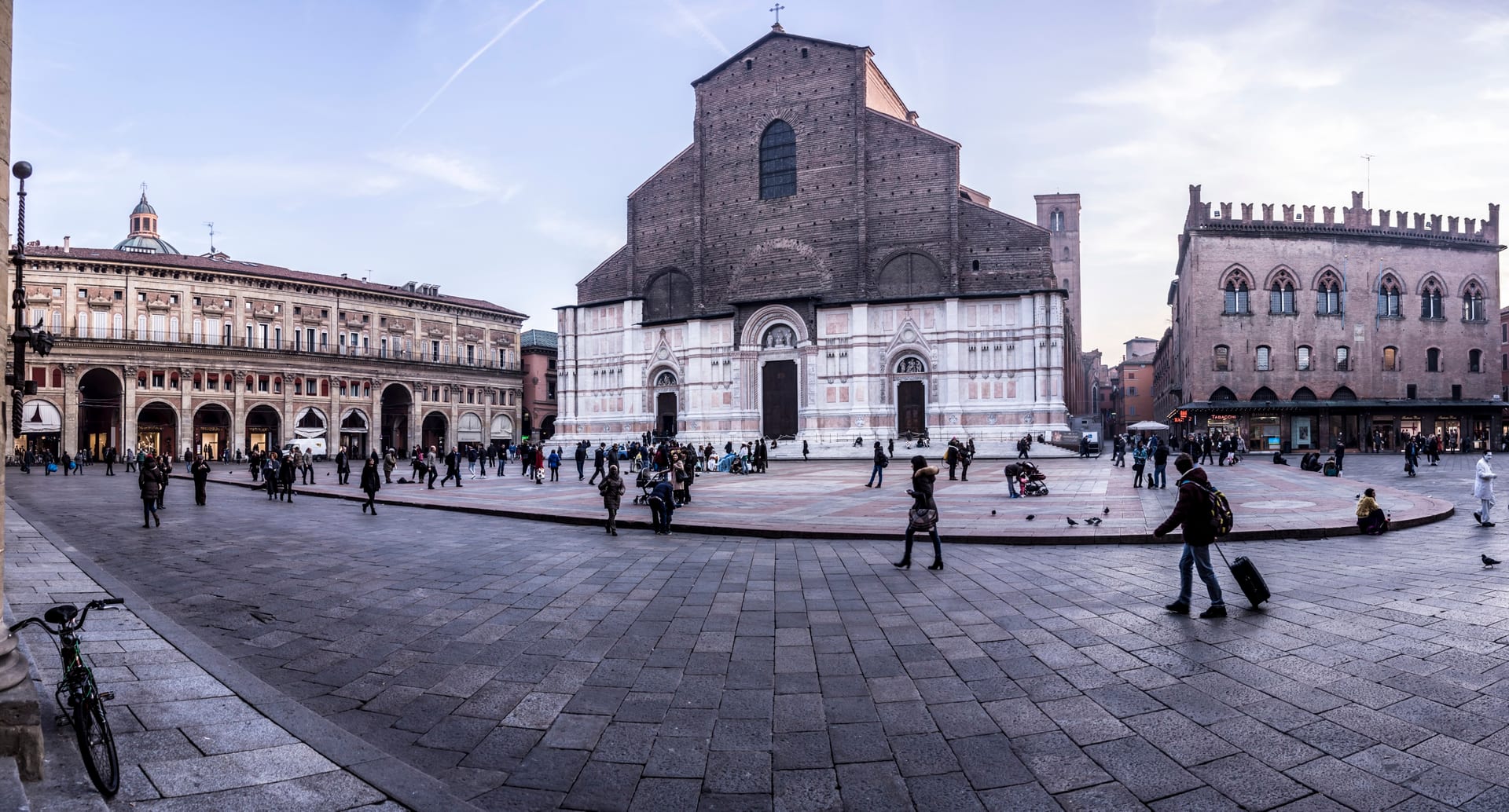 Piazza Maggiore in Bologna — day trip from Porto Corsini cruise port